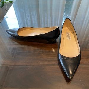 Jimmy Choo Romy black pointed toe flats EU 38.5 / US 8-7.5
